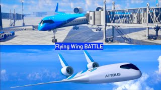 Airbus Maveric vs Flying V Tu Delft: Which Flying Wing Airplane is better?