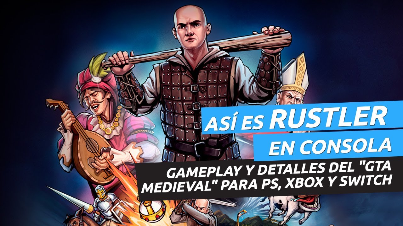 Así es Rustler, el "GTA medieval" en consolas