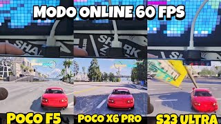 CARX STREET NOVA ATUALIZAÇÃO POCO X6 PRO VS POCO F5 VS S23 ULTRA #carxstreet