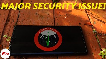 Android 14 MAJOR SECURITY ISSUE! Predictive Back Gesture FLAWED!