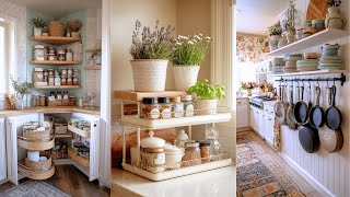 : SMALL Kitchen Organization Ideas 2025 | Smart Storage & Countertop Solutions
