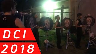 Blue Devils B Basses Play Through Show Book At The 2018 DCI Open Class Championships