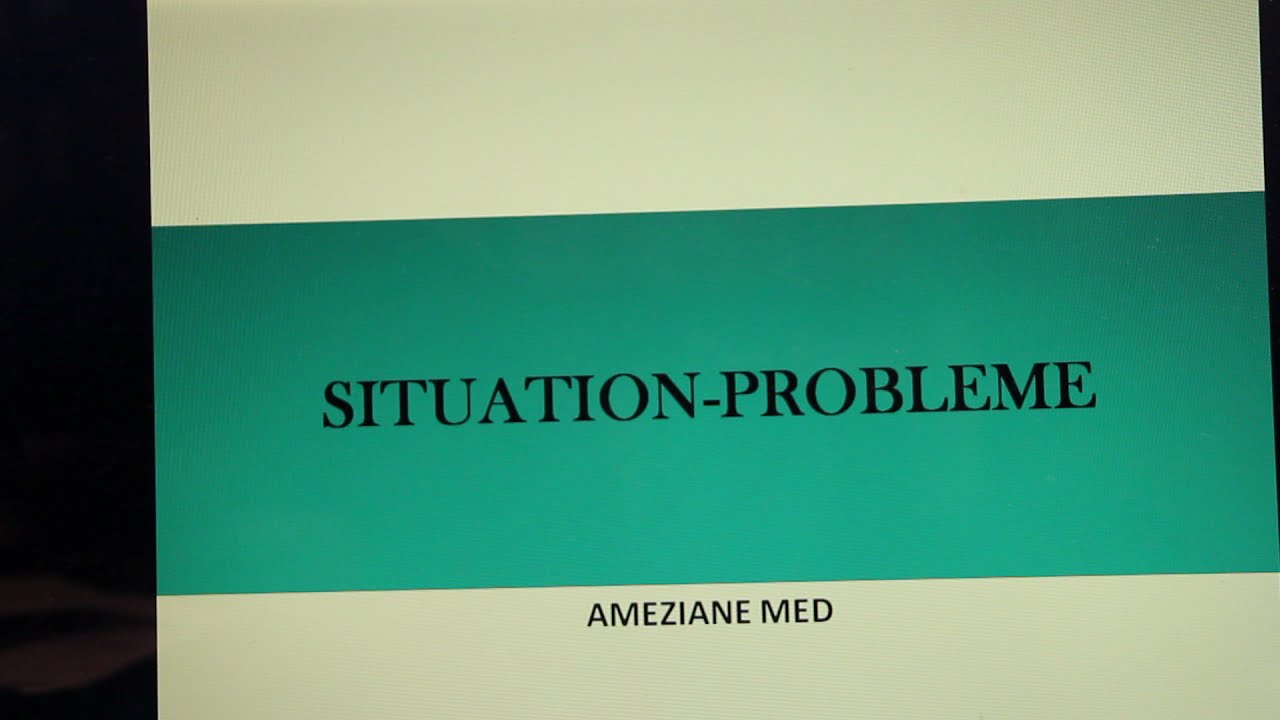 SITUATION-PROBLÈME