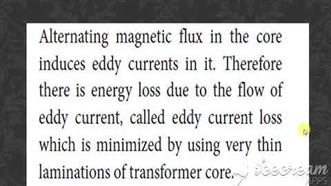 12/CH.5/Energy losses in a transformer