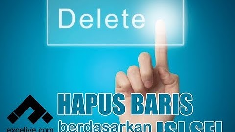 How To Delete Rows Based on Cell Contents - VBA Excel Tutorial