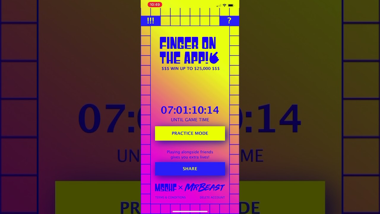 NEW MR. BEAST CHALLENGE || Finger on the App Tutorial and ...