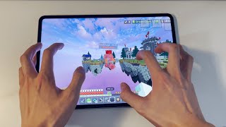 Hive Bedwars With Handcam on MOBILE (INSANE 1v4)