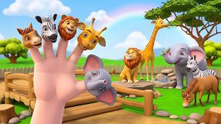 Farm Animals Family Song | Learn Farm Animals & Sounds | Popular Nursery Rhymes for Kids | JBR