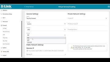 Dlink Router Port Forwarding New OS