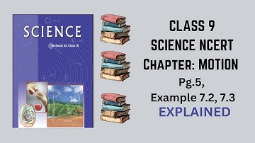 Class 9 Science | Motion - Pg.5, Example 7.2,7.3  explained in under 3 Minutes #class9science#ncert