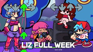Friday Night Funkin Mod Showcase Liz Week (Full Week)