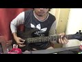 Ac dc  back in black solo guitar