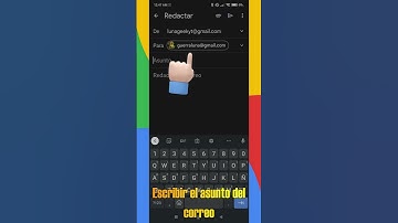 Cómo crear y enviar correos electrónicos Gmail en tu móvil