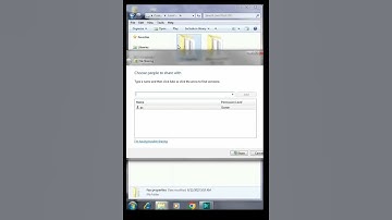 How to Share folder with link in windows 7