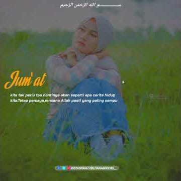 Cewe hijab lover story WA 30detik