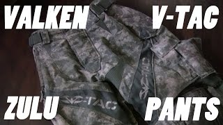 PAINTBALL REVIEW - VALKEN V- TAC ZULU PANTS