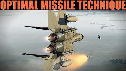 F-15C Eagle: Optimal BVR Crank & Missile Technique Tutorial | DCS WORLD