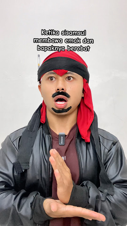 Ketika sisamsul membawa emak dan bapaknya berobat #ardikatamps #comedy