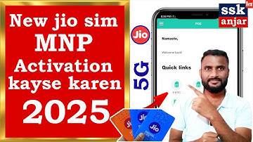 Jio MNP Activation Process 2025 | Jio Sim Port Kaise Kare | Jio Sim Activation By FaceAuth Process