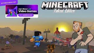 Let's Play Minecraft PS5 Gameplay  SURVIVING FALLOUT'S WASTELAND... JUST ABOUT (SPONSORED STREAM)