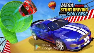 Impossible Ramp Car Stunts Racing: Extreme Car Stunt Games 3D Android Gameplay - Apon Gaming screenshot 4