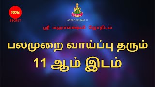 பலமுறை வாய்ப்பு தரும் 11 ஆம் இடம் | 11th Place