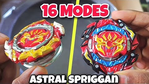 16 MODES of astral spriggan live test l best spriggan mode ever ?