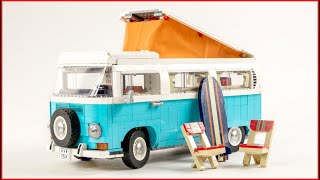 LEGO Creator 10279 Volkswagen T2 Camper Van Speed Build for Collectors  Brick Builder