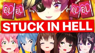 Marine Puts Gen 0 In BL Hell (Feat. Miko, Suisei, Sora, Roboco, AZKi / Hololive) [EN Sub]