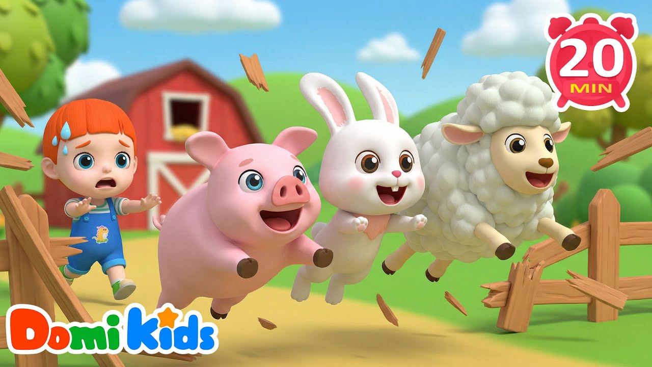 Farm Baby Escape Adventure 🐥 | Animal Rhymes | Kids Songs & Nursery Rhymes | LEFUN Kids TV