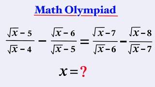 Math Olympiad | A Nice Radical Problem | VIJAY Maths