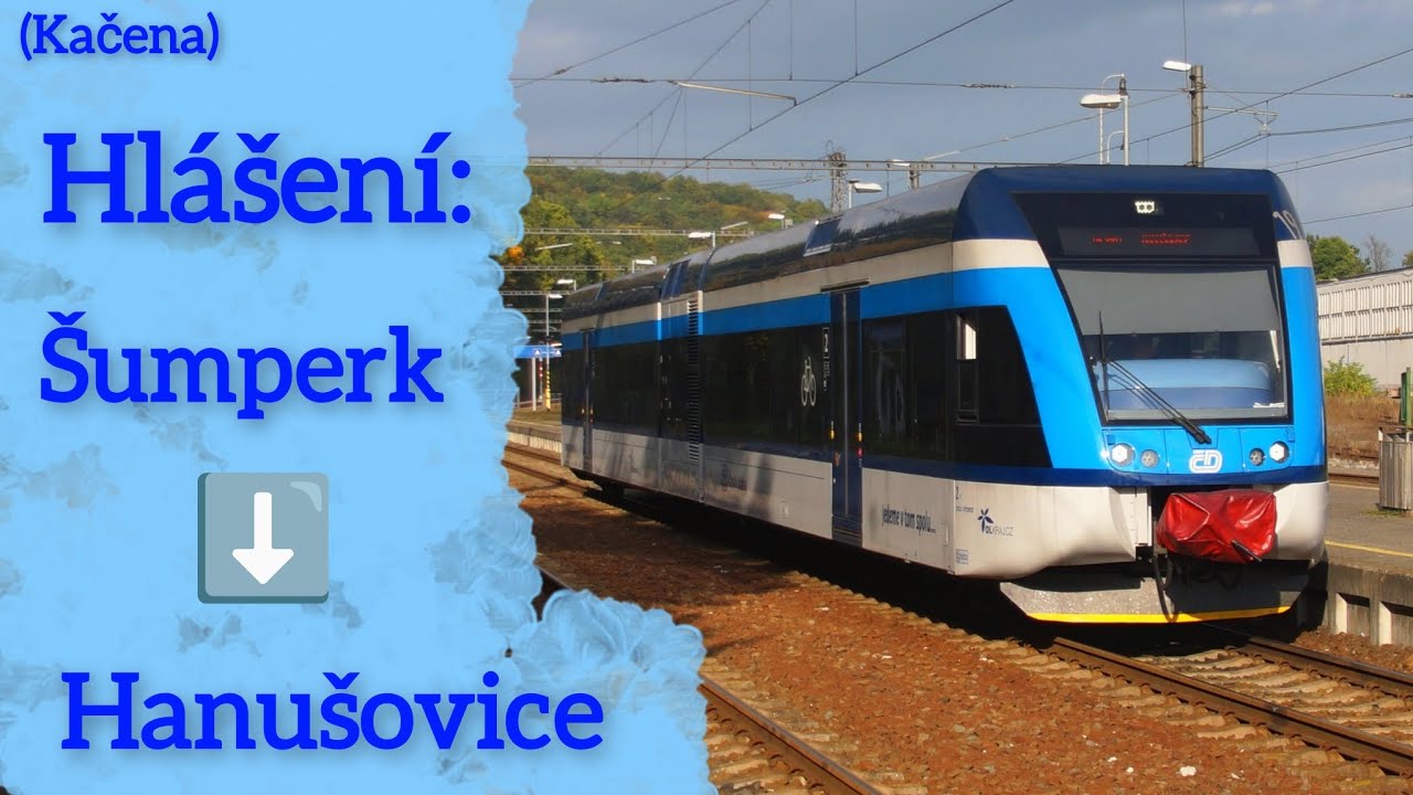 Hlášení v osobním vlaku Šumperk ➡️ Hanušovice