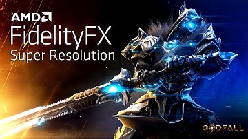 AMD FidelityFX Super Resolution on/off comparison in Godfall (integrated graphics - no discrete GPU)