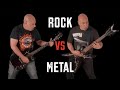 Rock vs metal guitar riffs battle