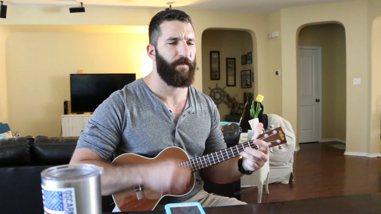 Redmond Ramos Jamming on his Ukulele