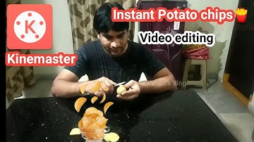Zach King chips magic trick...Kinemaster video editing.. Wait for fun at end