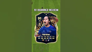 91 Ramirez Review in EA FC 24 #shorts #short #fc24 #eafc24 #tots #totslive #livetots #chelsea