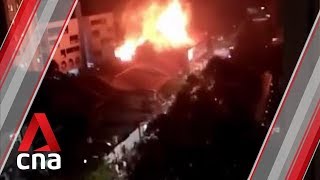 Fire breaks out at Lorong 14 Geylang