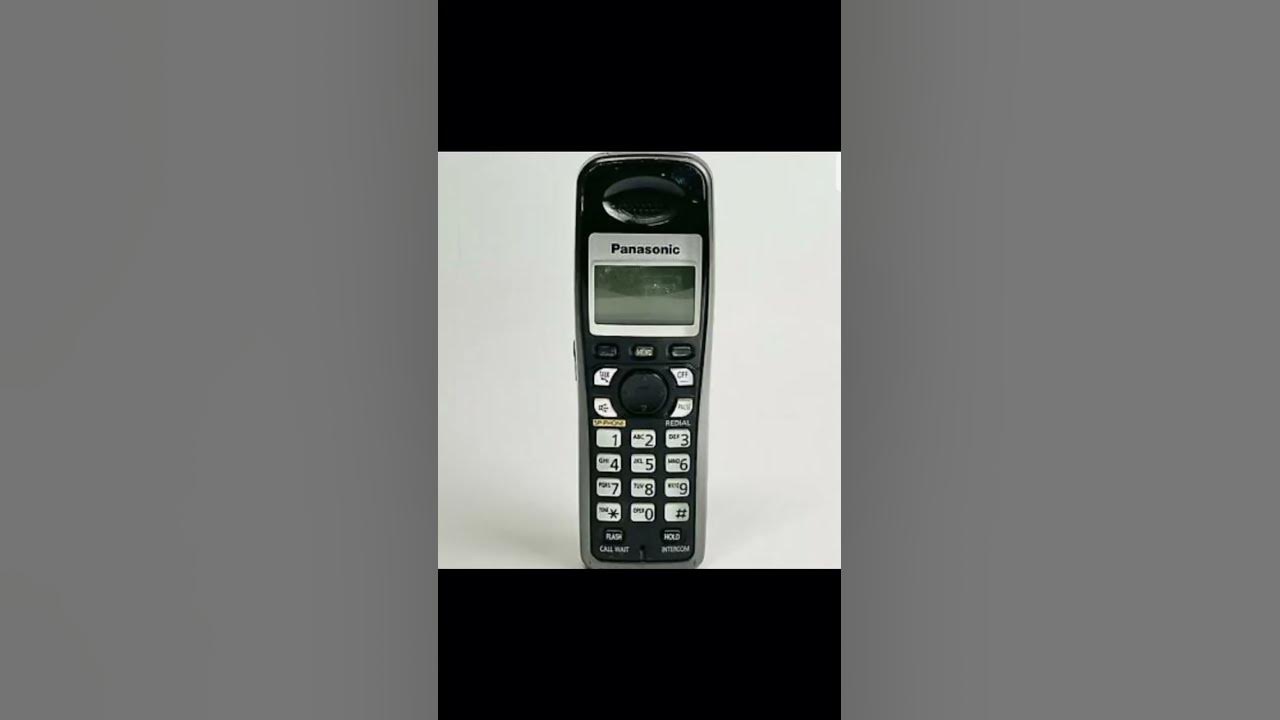 Panasonic answering machine greeting sound effect YouTube