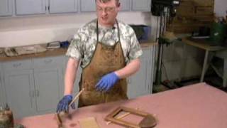 Glazing a picture frame part 2 @AmericanWoodworker