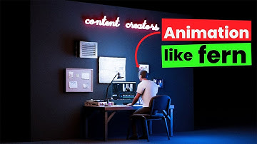 How To Create 3D Animation Like Fern, LEMMINO, Imperial #animation