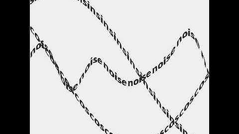 Sine wave, cosine wave, perlin noise wave. openFrameworks