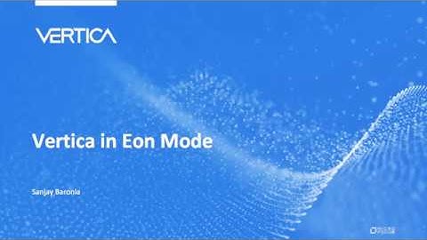 Deploy Vertical in Eon Mode