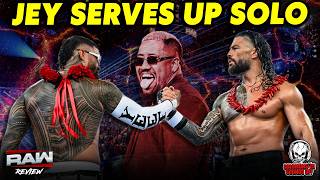SOLO SPIKES ROMAN As Raw Shines Tonight WWE Raw 26 Review