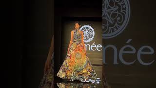 Closing The Show At New York Fashion Week, Wearing