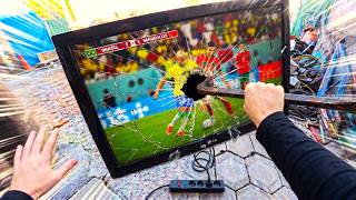 O BOCA DE TRAIRA JOGOU A MINHA TV NO CHÃO