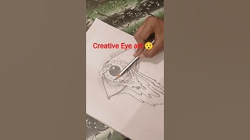 Creative Eye drawing #art #sketching #how to draw #easy pencil drawing #viral#india#youtube shorts