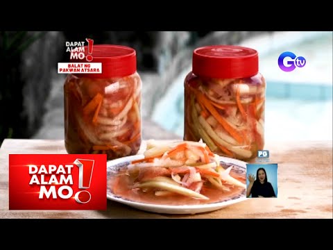 Video: Paano Mag-atsara Ng Pakwan