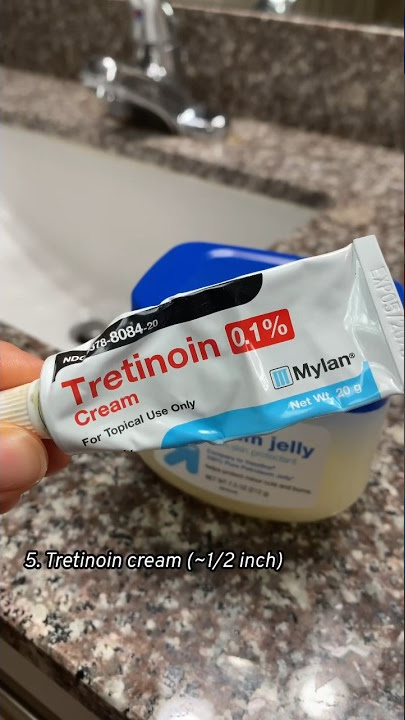 Tretinoin Nighttime Skin Care Routine #dermatologist @DrDrayzday