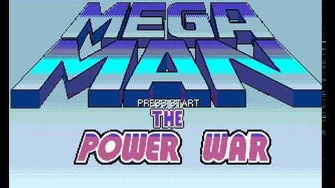 MegaMan - The Power War Ep.1 [OpenBoR] - real-time playthrough